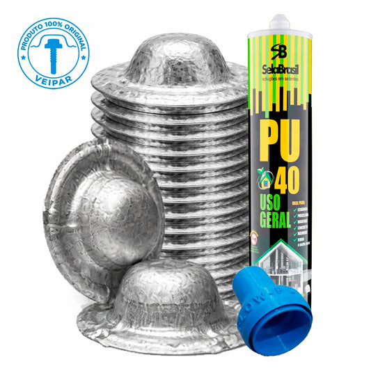 KIT  1000 pecas + 04 PU 40 + 2 bico injetor
