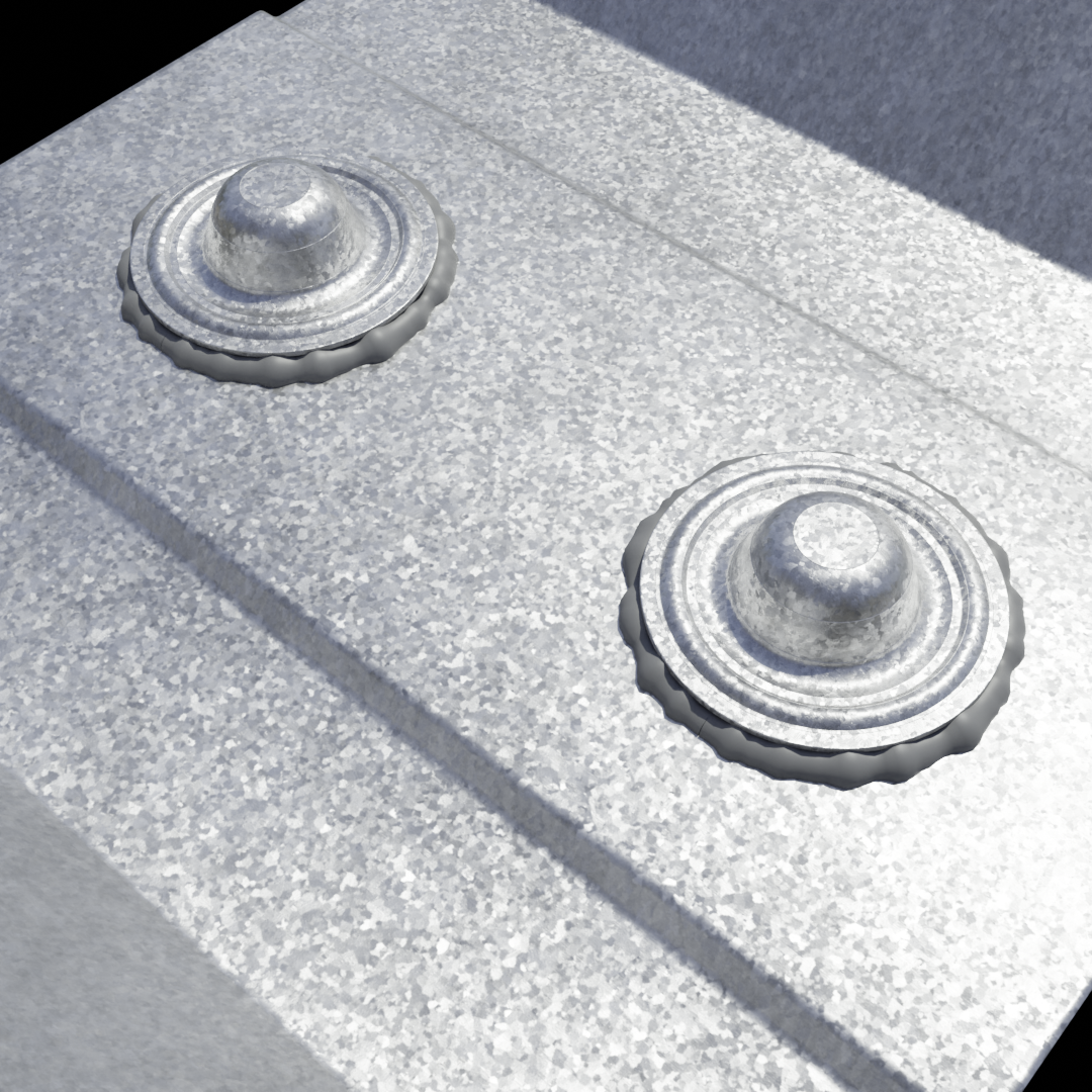 PROTETOR DE PARAFUSO DE TELHA - 2500 Peças