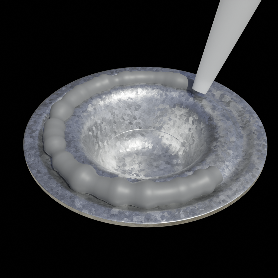 PROTETOR DE PARAFUSO DE TELHA - 2500 Peças